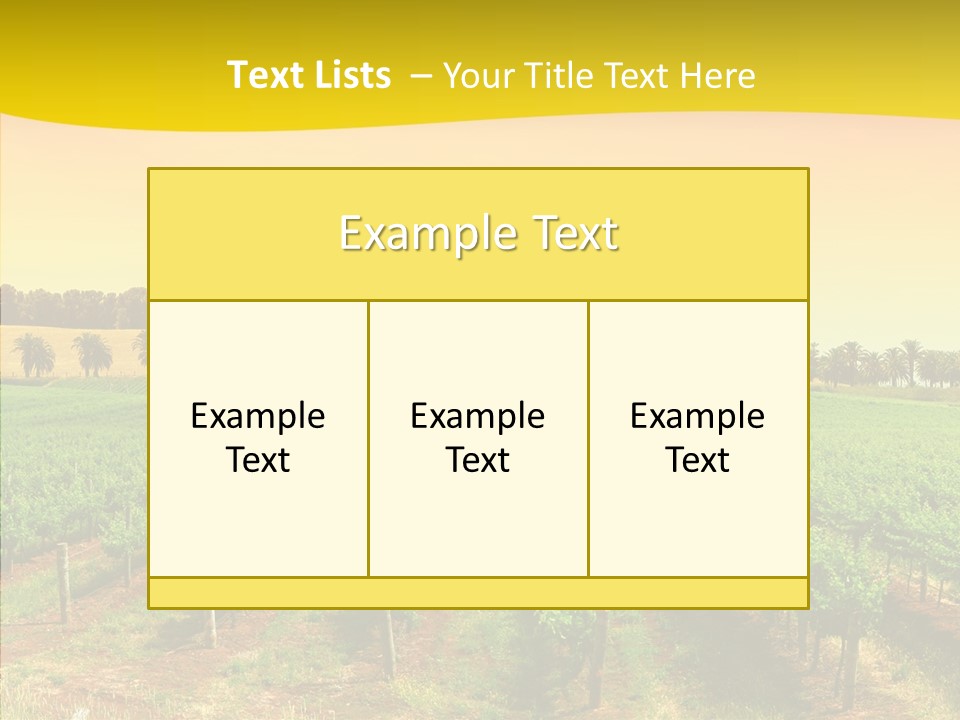 Sky Rural South PowerPoint Template