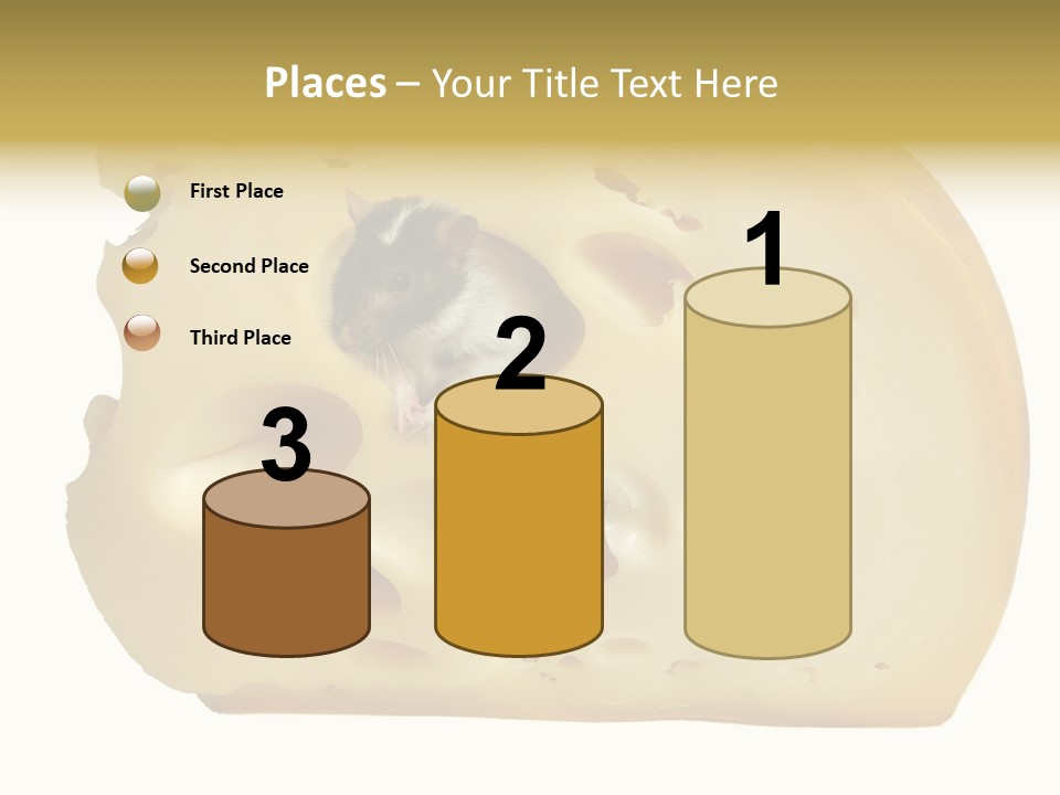 Bright Celebration Mouse PowerPoint Template