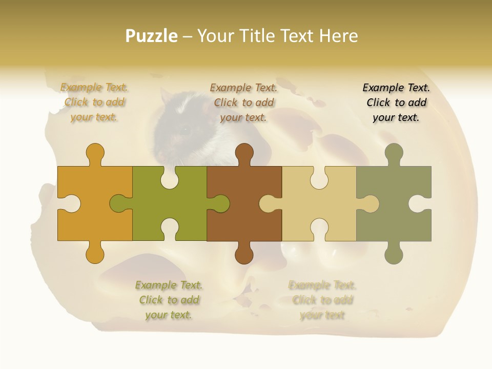 Bright Celebration Mouse PowerPoint Template