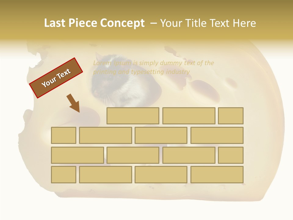 Bright Celebration Mouse PowerPoint Template