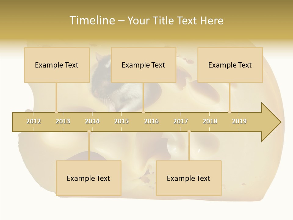 Bright Celebration Mouse PowerPoint Template