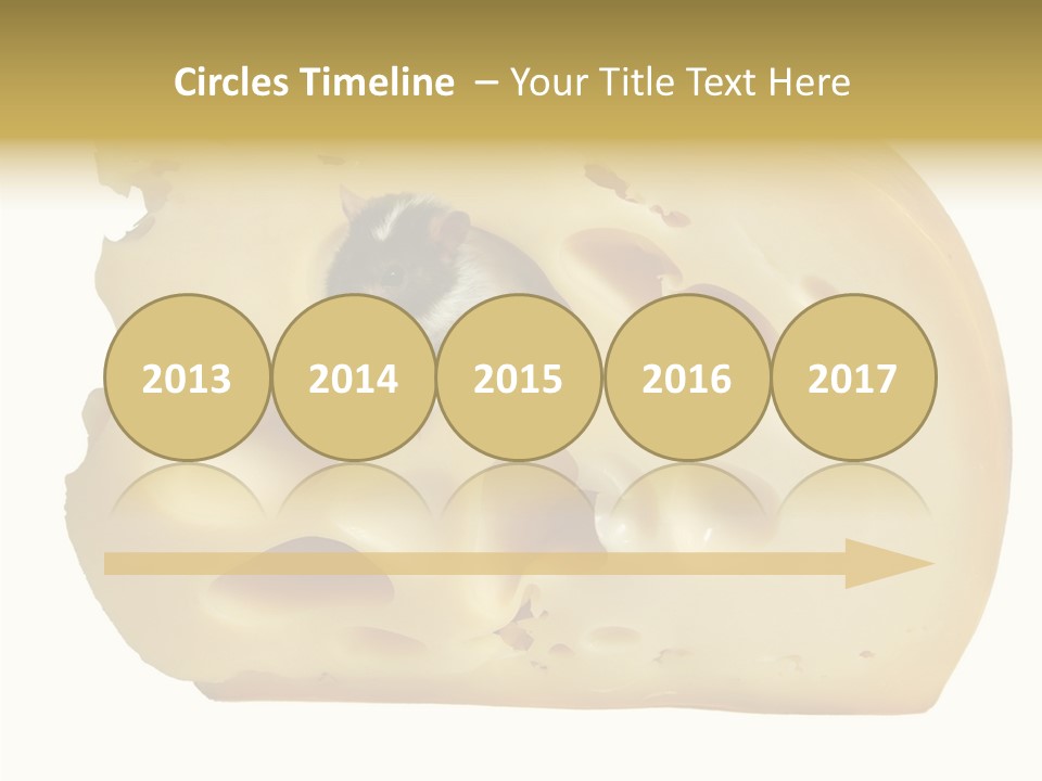 Bright Celebration Mouse PowerPoint Template