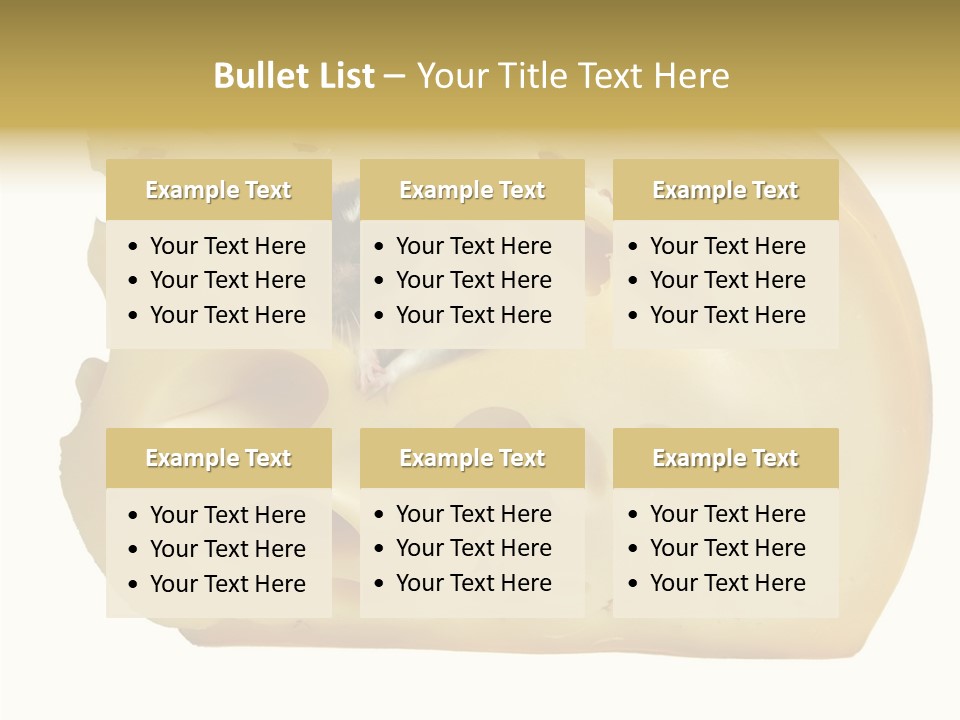 Bright Celebration Mouse PowerPoint Template