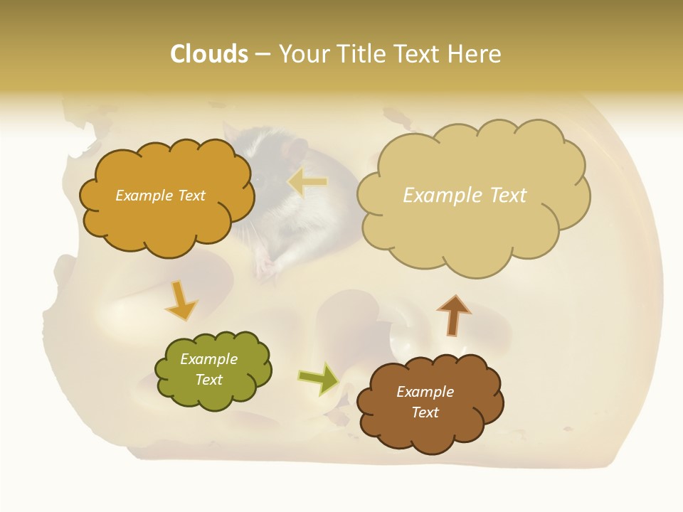 Bright Celebration Mouse PowerPoint Template