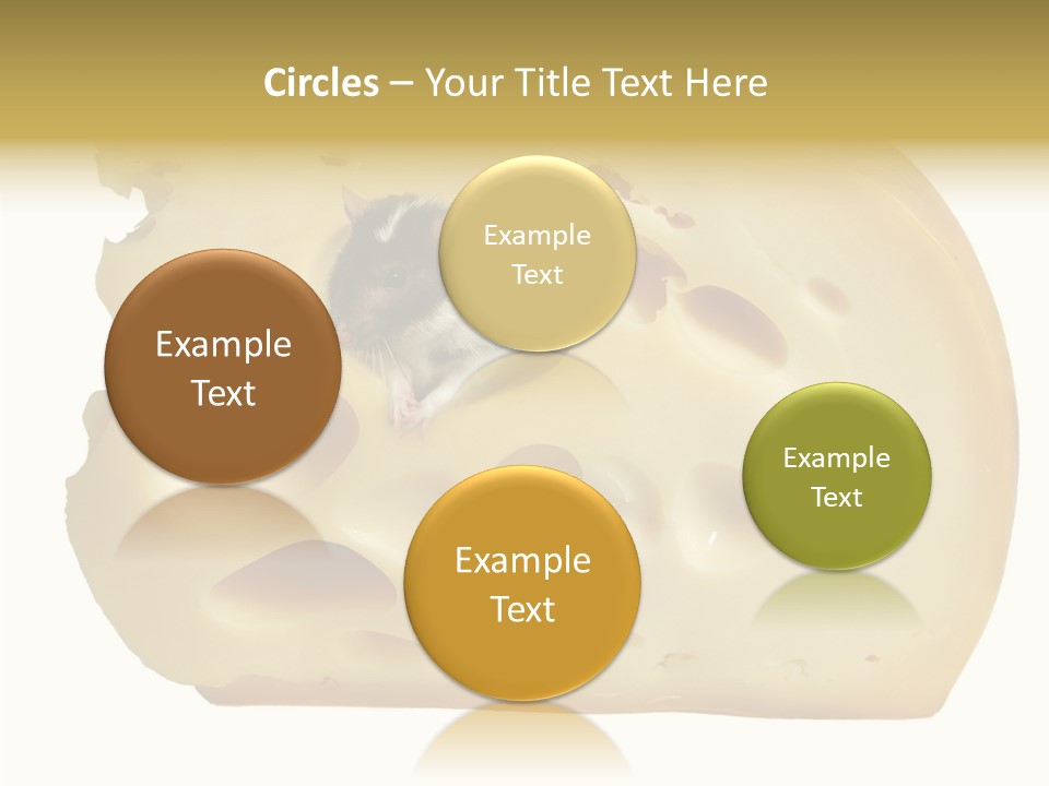 Bright Celebration Mouse PowerPoint Template