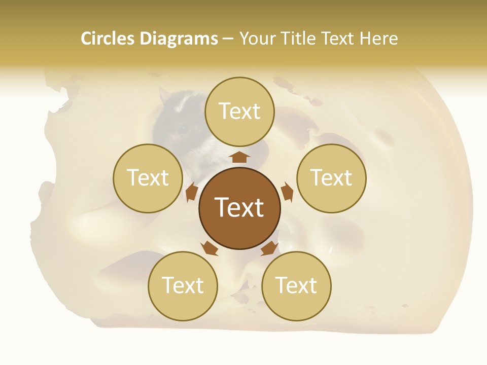 Bright Celebration Mouse PowerPoint Template