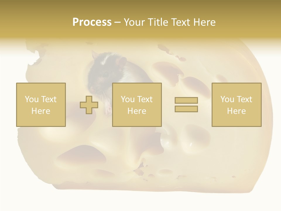 Bright Celebration Mouse PowerPoint Template