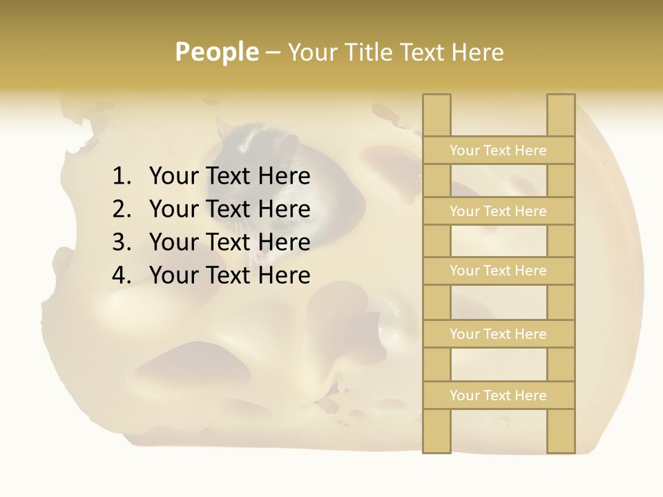 Bright Celebration Mouse PowerPoint Template