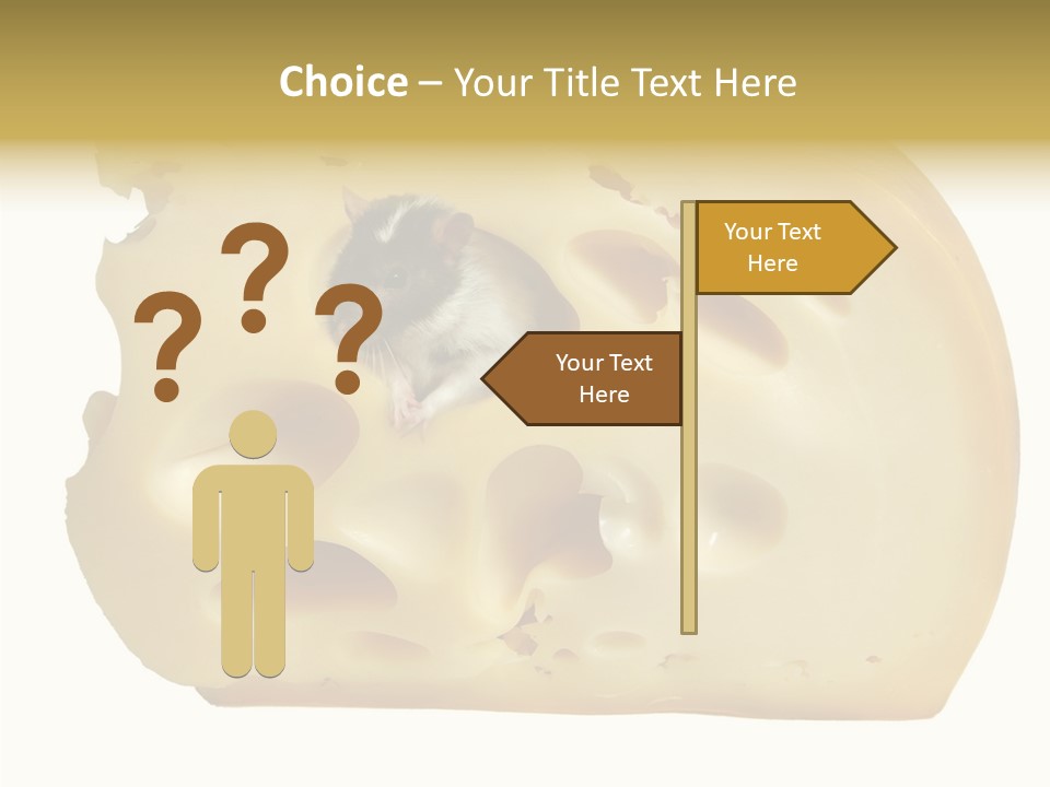 Bright Celebration Mouse PowerPoint Template