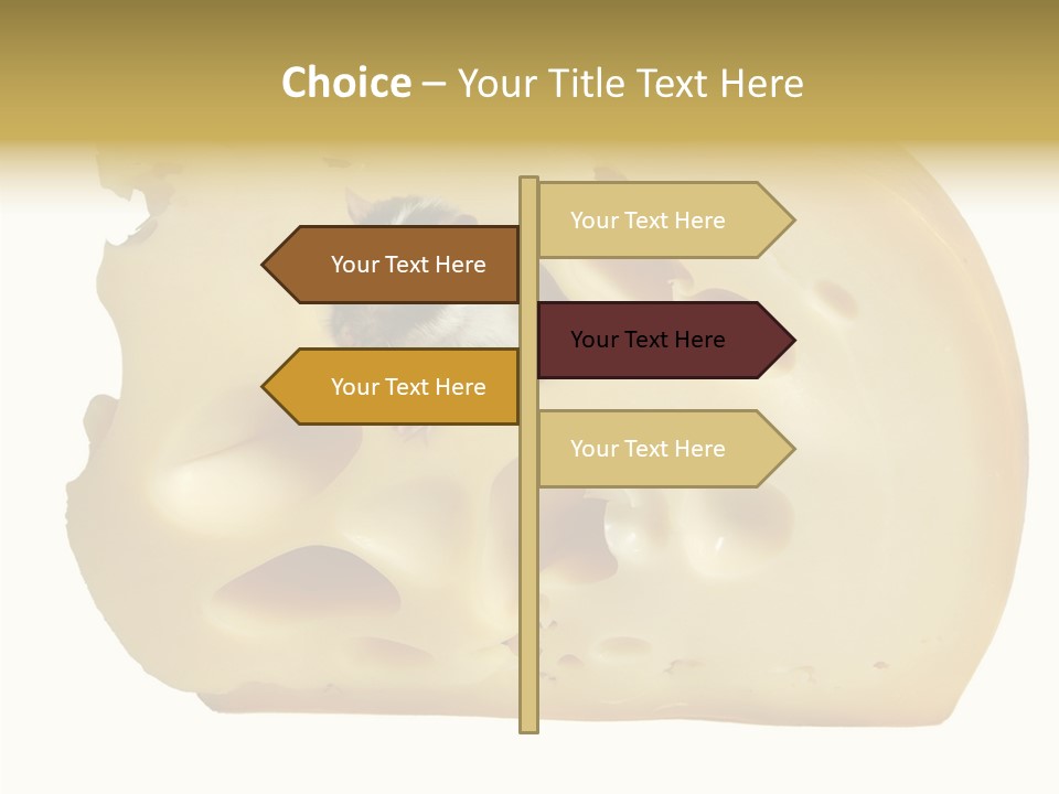 Bright Celebration Mouse PowerPoint Template