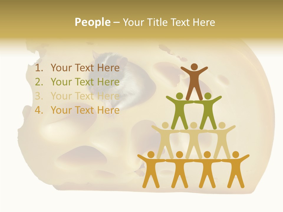 Bright Celebration Mouse PowerPoint Template