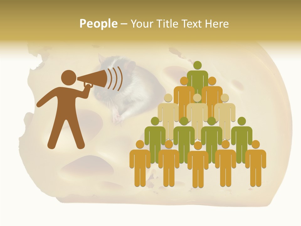 Bright Celebration Mouse PowerPoint Template