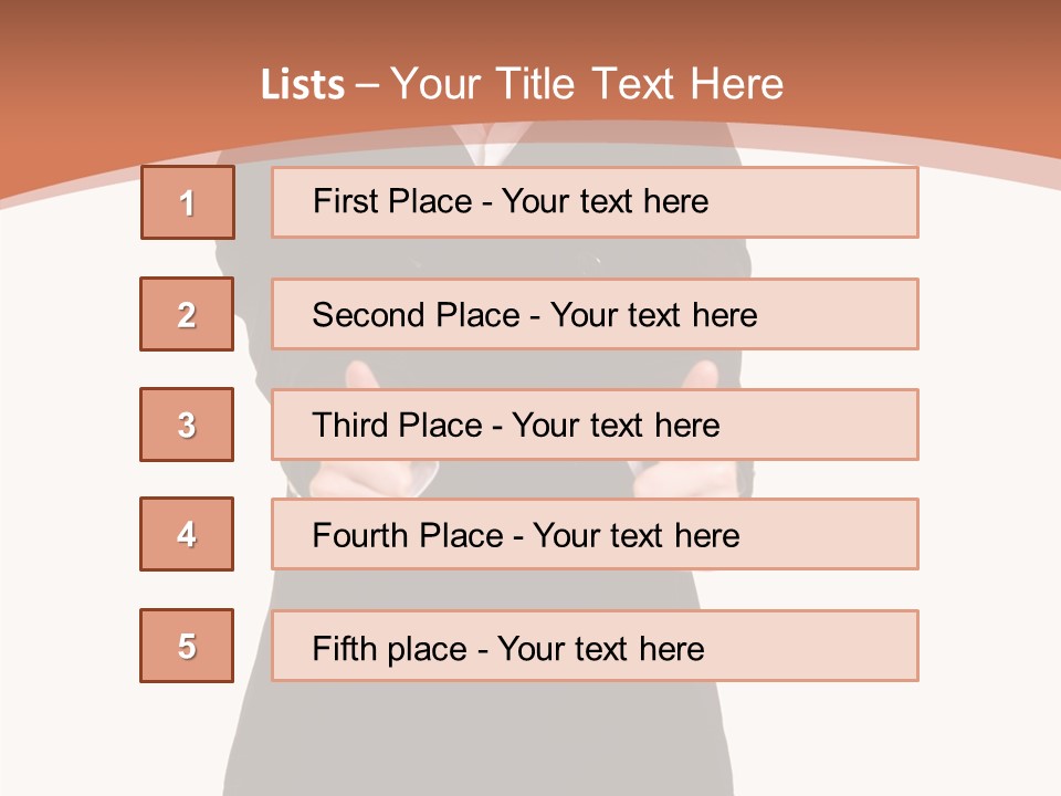 Professional Entrepreneur Happy PowerPoint Template