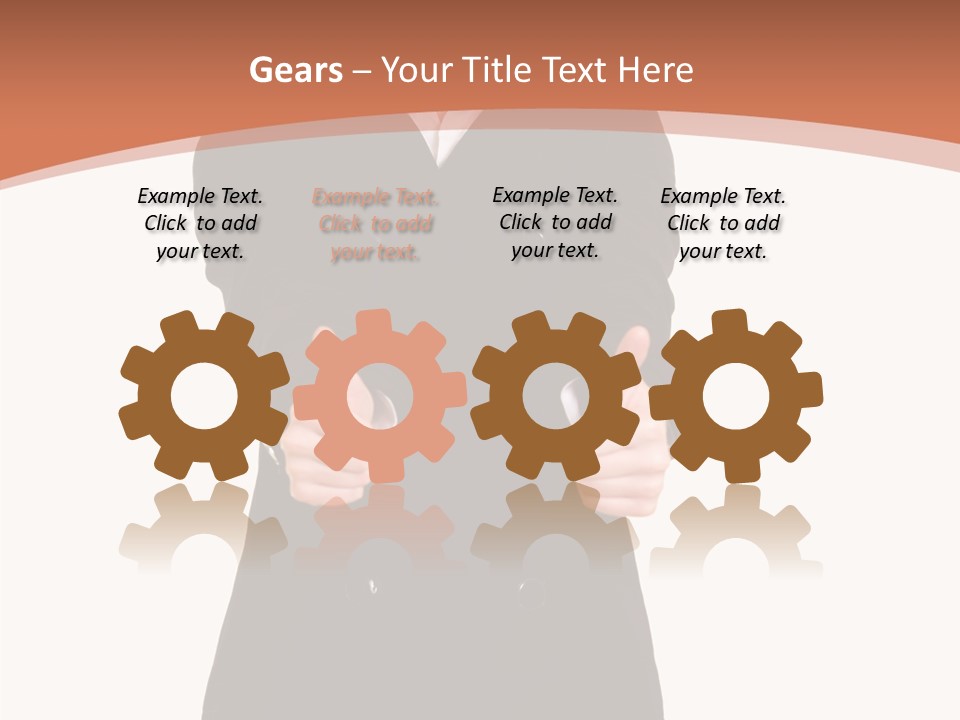 Professional Entrepreneur Happy PowerPoint Template