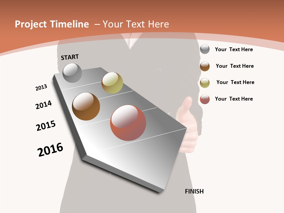 Professional Entrepreneur Happy PowerPoint Template