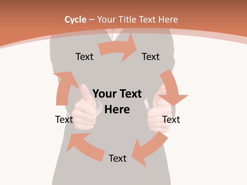 Professional Entrepreneur Happy PowerPoint Template