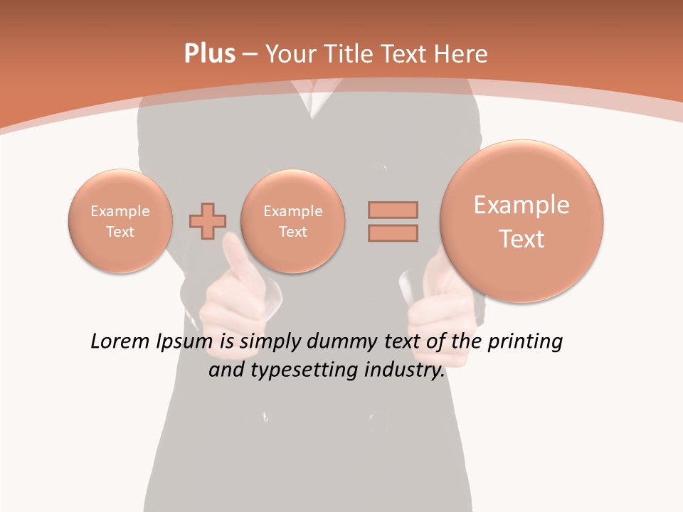 Professional Entrepreneur Happy PowerPoint Template