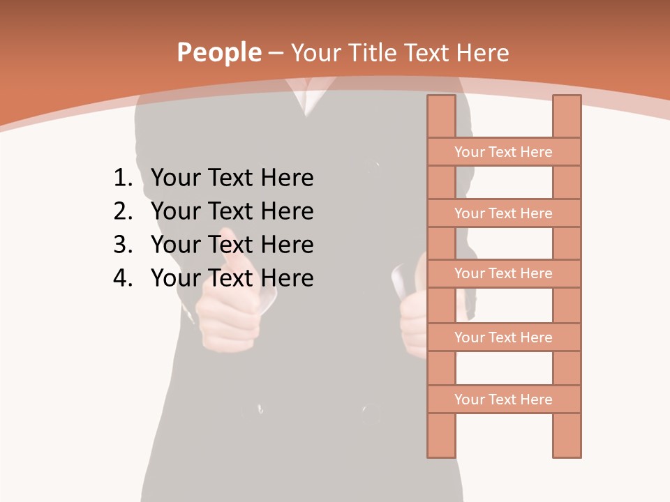 Professional Entrepreneur Happy PowerPoint Template