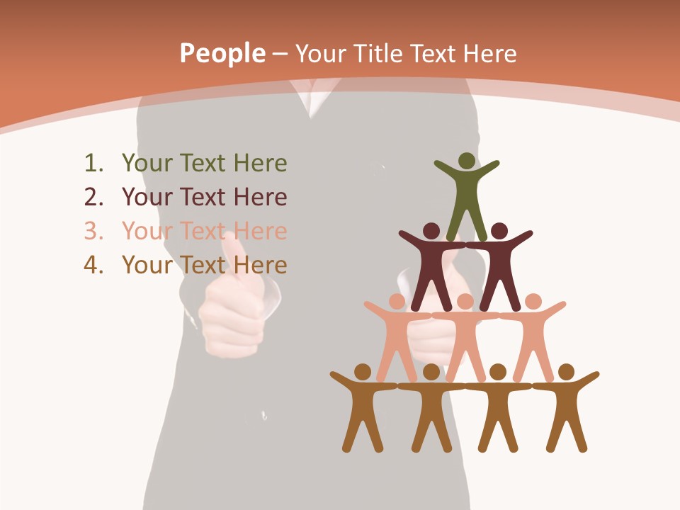 Professional Entrepreneur Happy PowerPoint Template