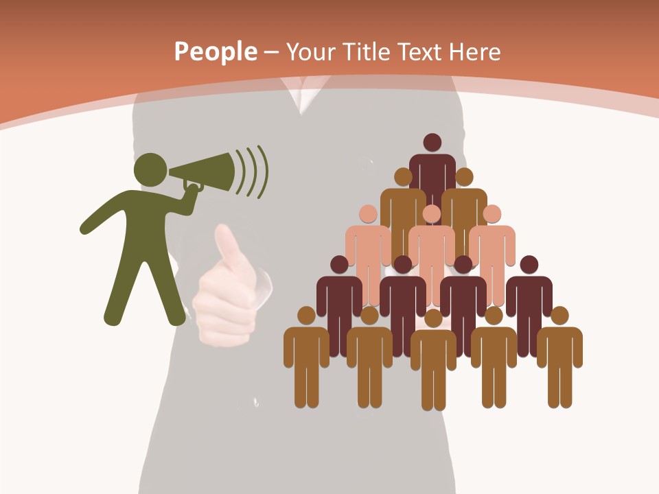 Professional Entrepreneur Happy PowerPoint Template