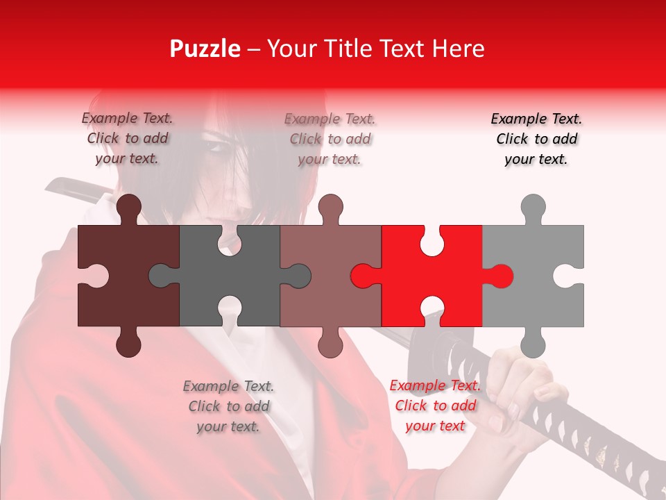 Cut Pretty Japanese PowerPoint Template