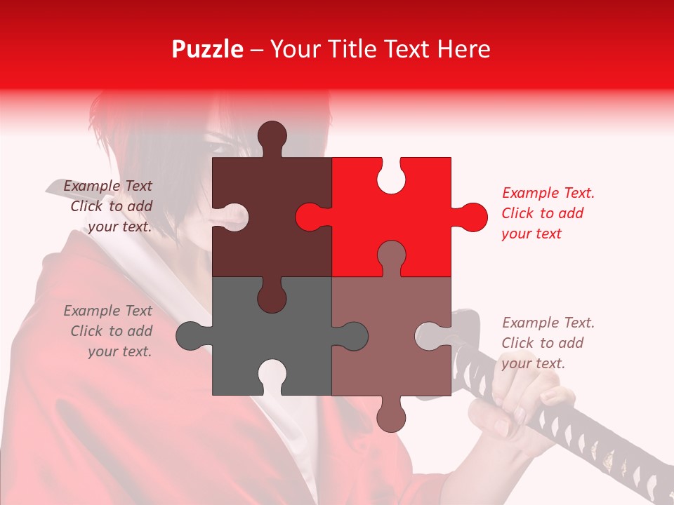 Cut Pretty Japanese PowerPoint Template