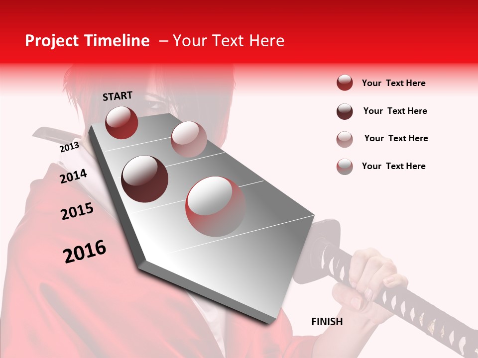 Cut Pretty Japanese PowerPoint Template
