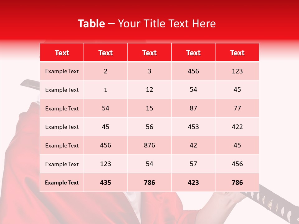 Cut Pretty Japanese PowerPoint Template