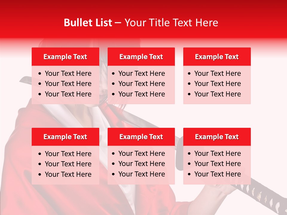 Cut Pretty Japanese PowerPoint Template