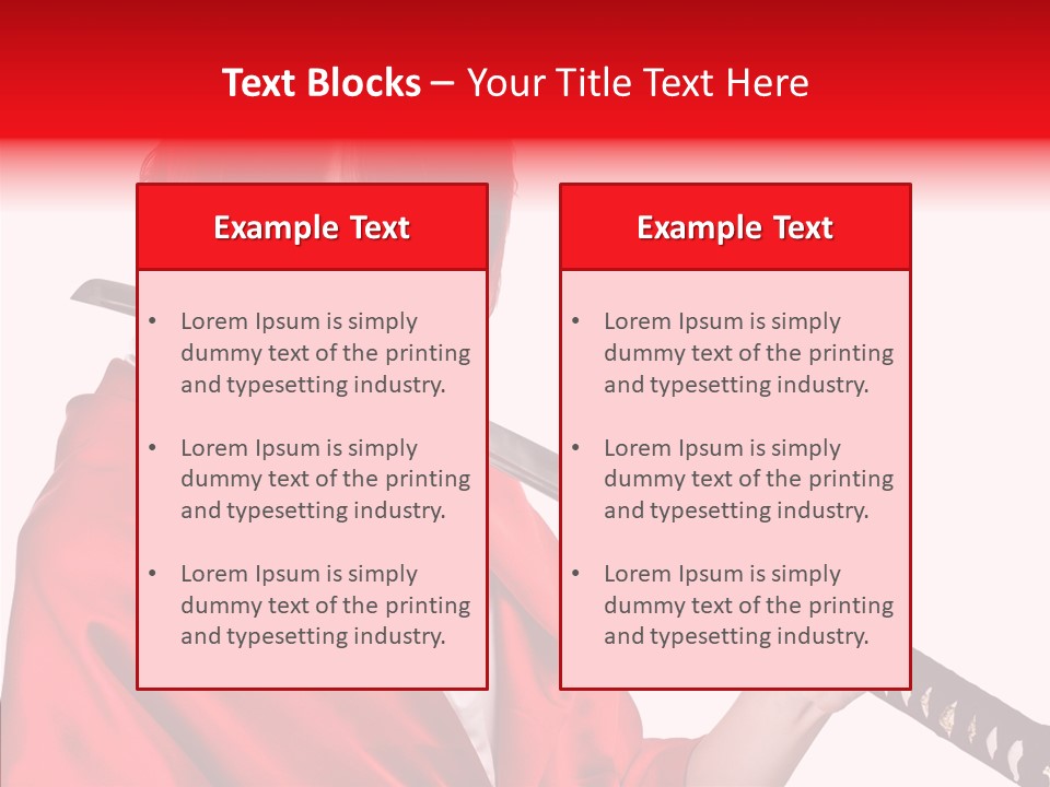 Cut Pretty Japanese PowerPoint Template