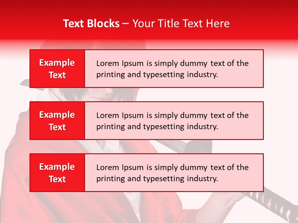 Cut Pretty Japanese PowerPoint Template