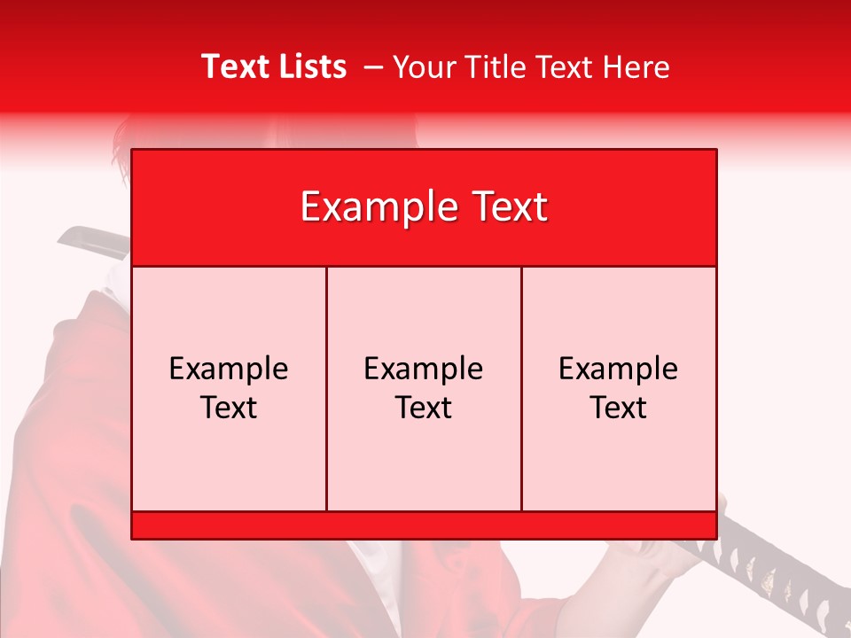 Cut Pretty Japanese PowerPoint Template
