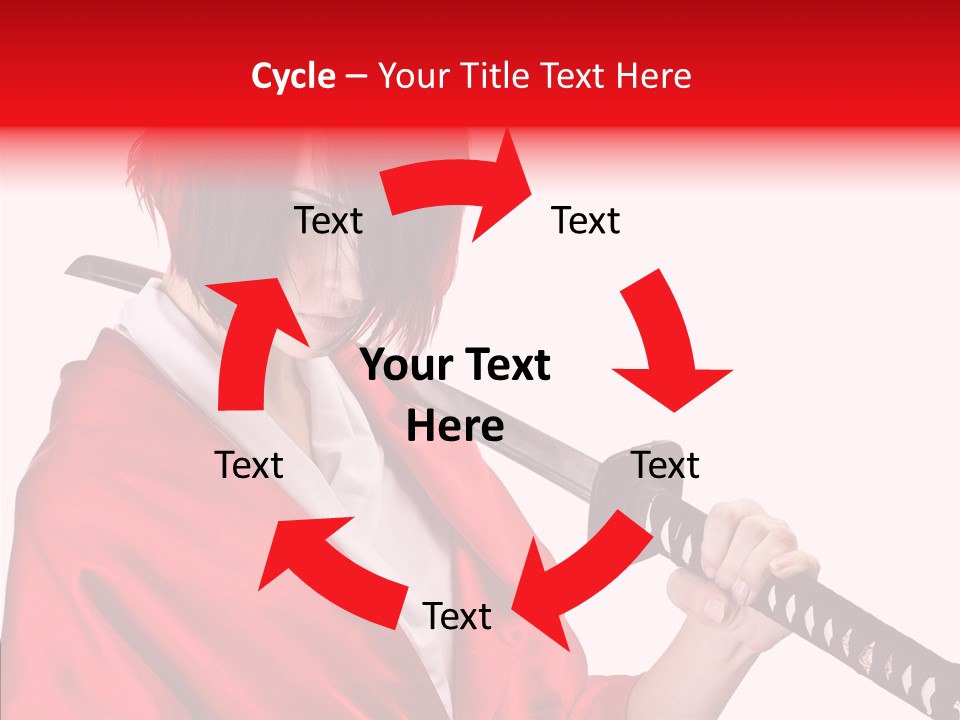 Cut Pretty Japanese PowerPoint Template