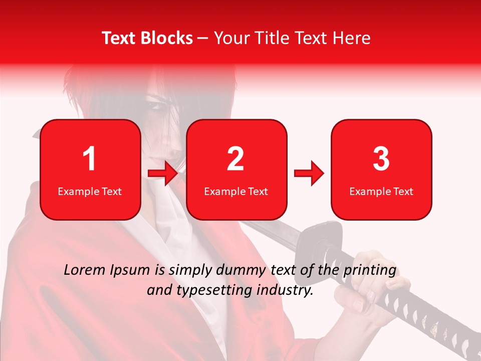 Cut Pretty Japanese PowerPoint Template