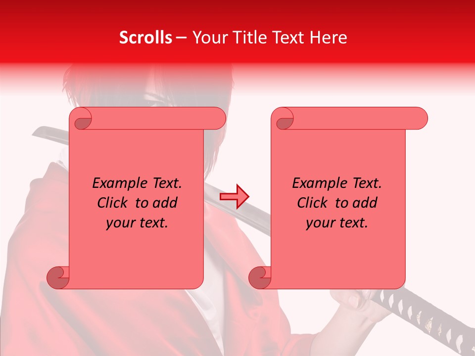 Cut Pretty Japanese PowerPoint Template