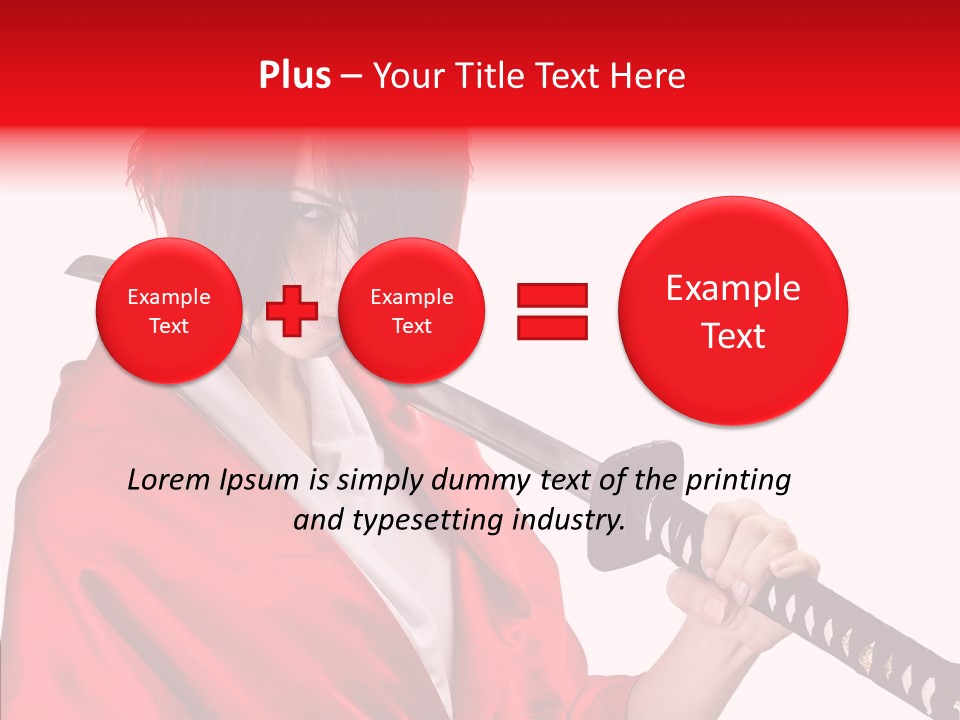 Cut Pretty Japanese PowerPoint Template
