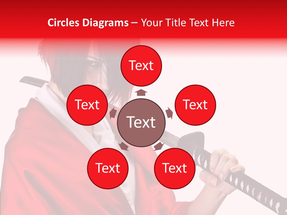 Cut Pretty Japanese PowerPoint Template