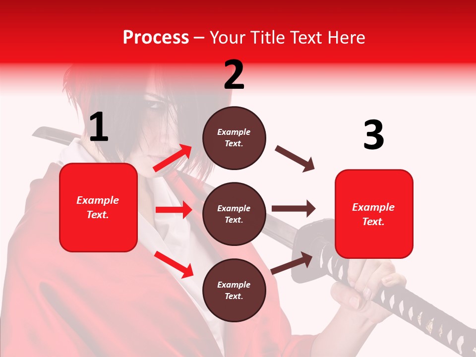 Cut Pretty Japanese PowerPoint Template