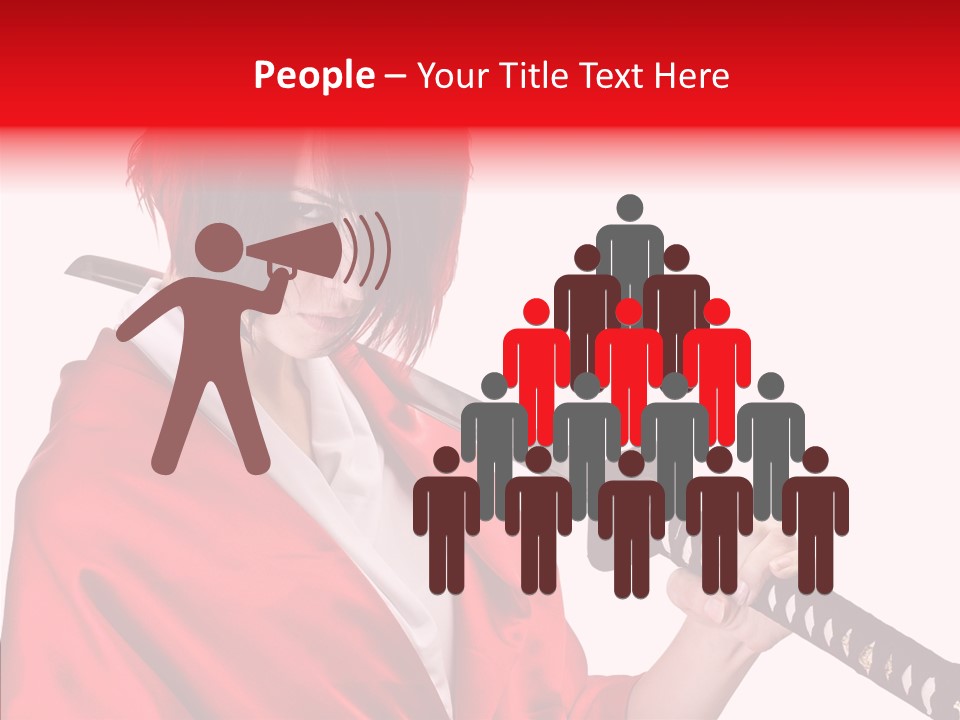 Cut Pretty Japanese PowerPoint Template