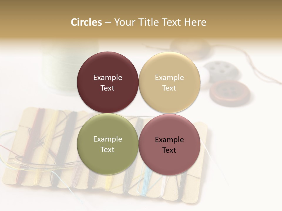 Detail Thin Colorful PowerPoint Template