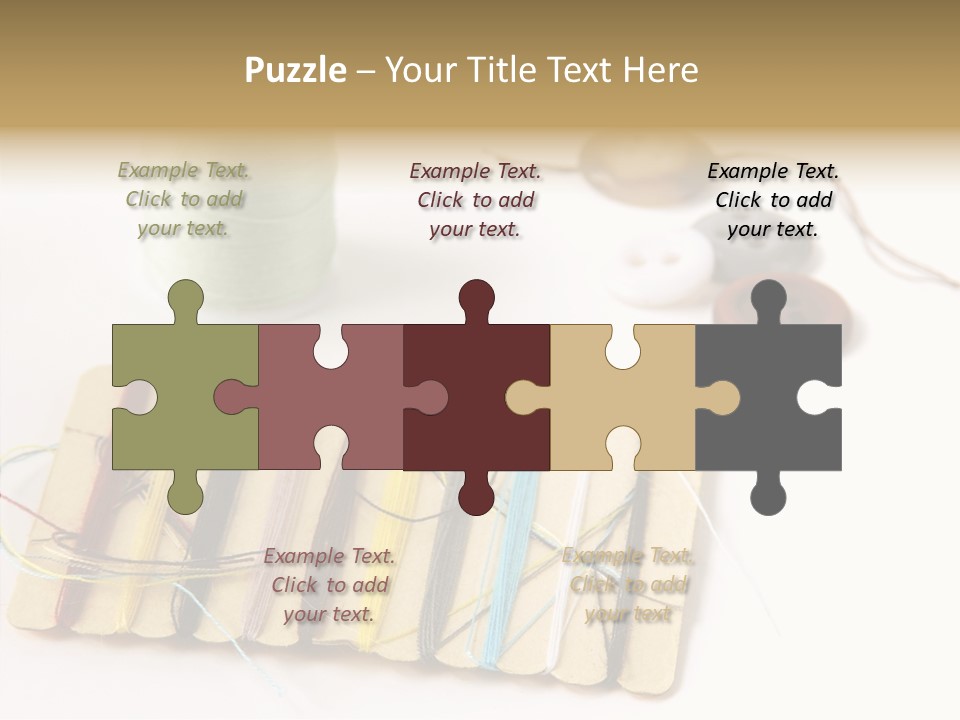 Detail Thin Colorful PowerPoint Template