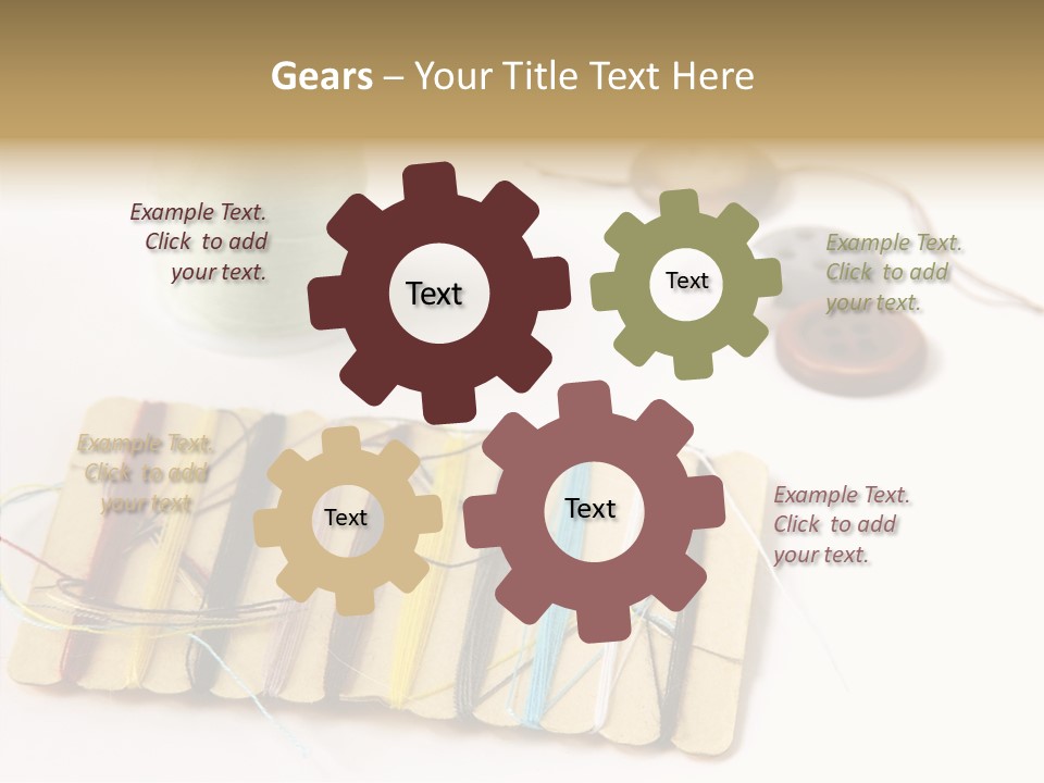 Detail Thin Colorful PowerPoint Template