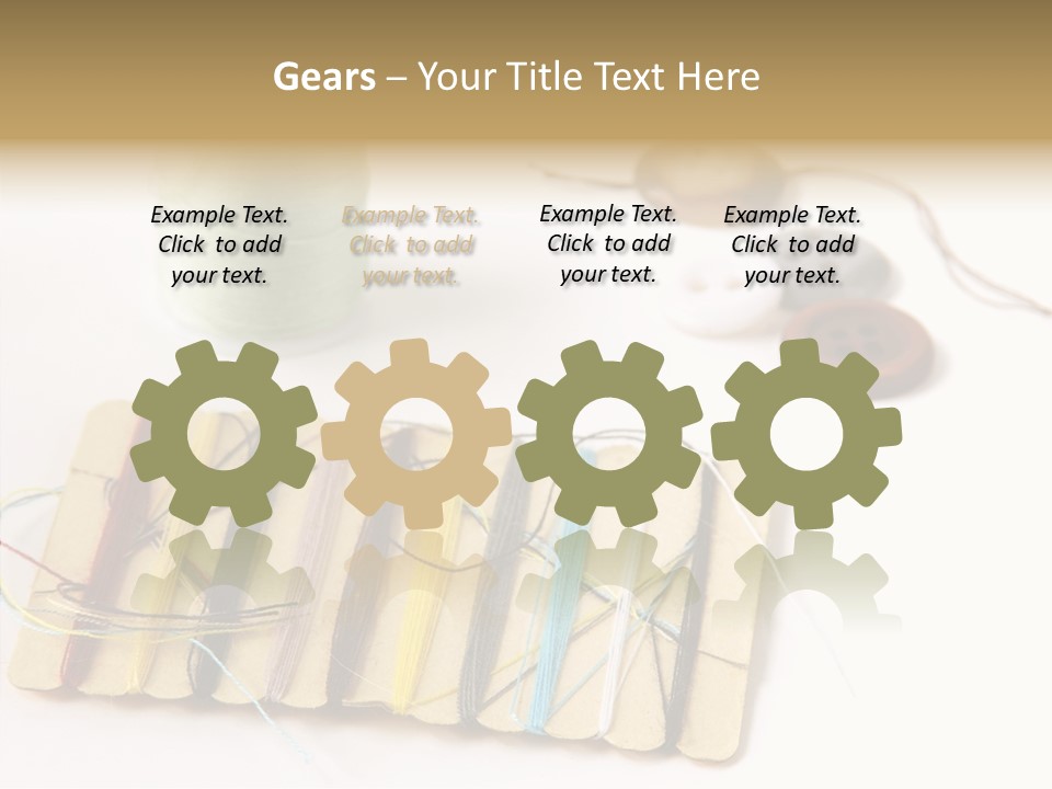 Detail Thin Colorful PowerPoint Template