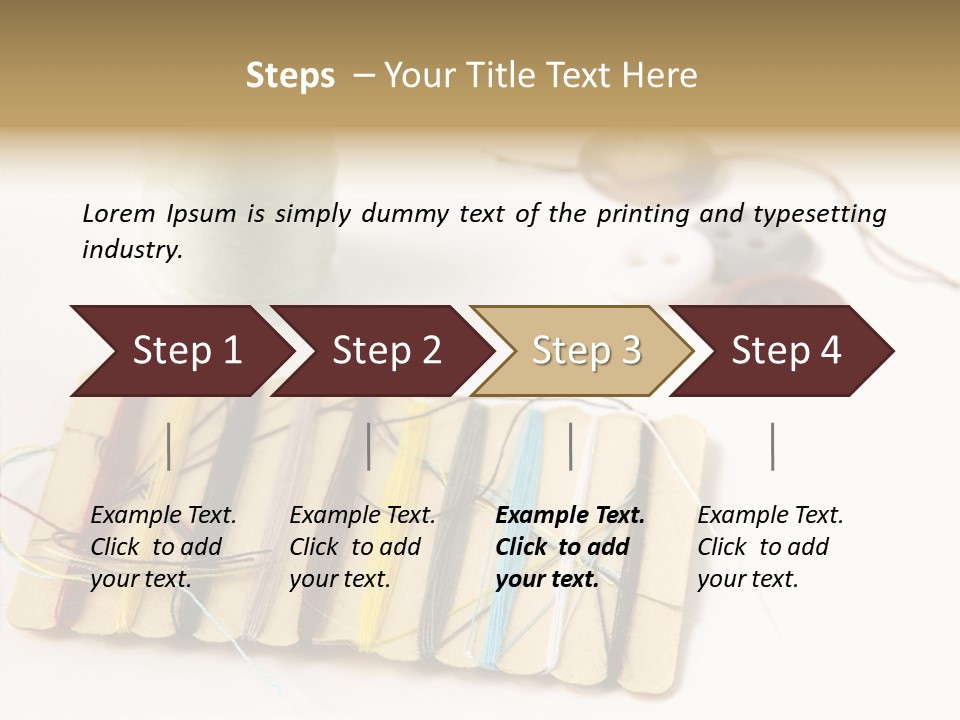 Detail Thin Colorful PowerPoint Template