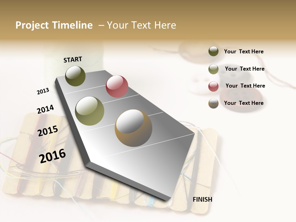 Detail Thin Colorful PowerPoint Template