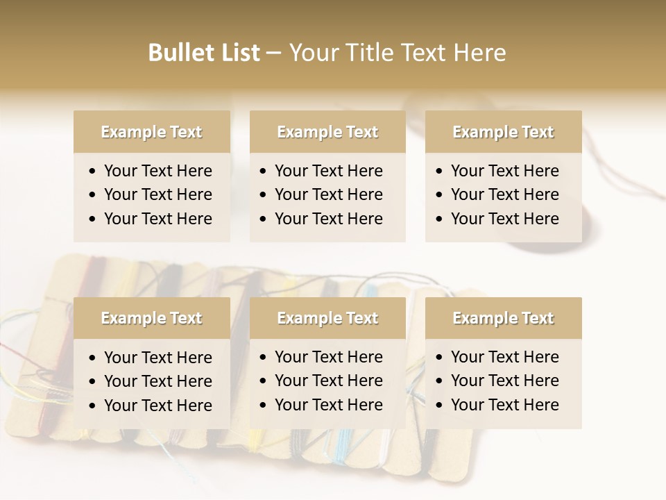 Detail Thin Colorful PowerPoint Template