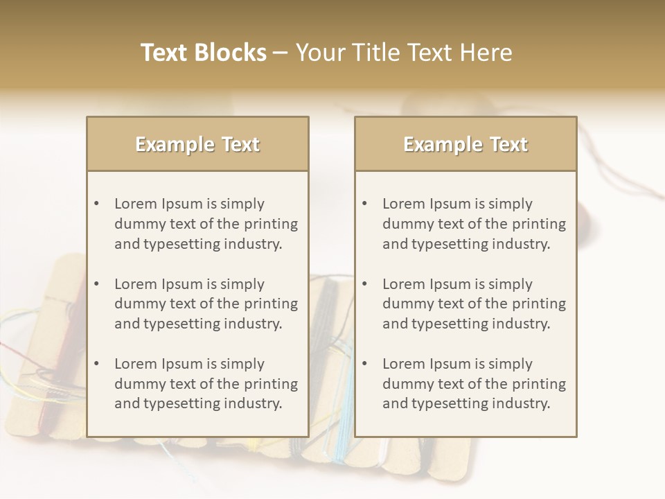 Detail Thin Colorful PowerPoint Template