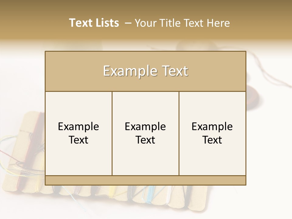 Detail Thin Colorful PowerPoint Template