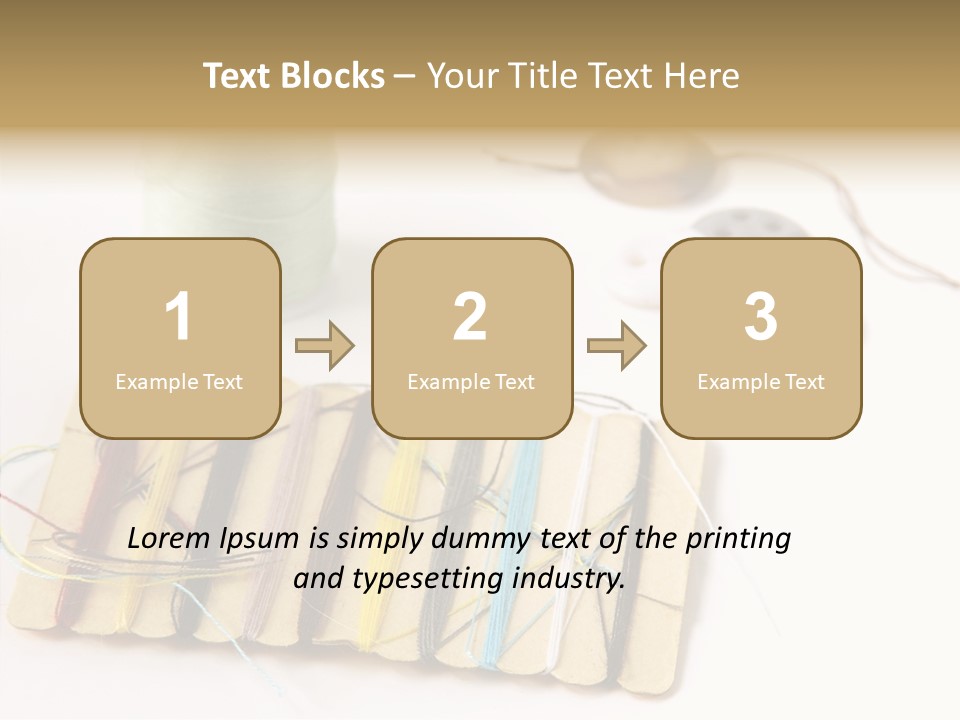 Detail Thin Colorful PowerPoint Template