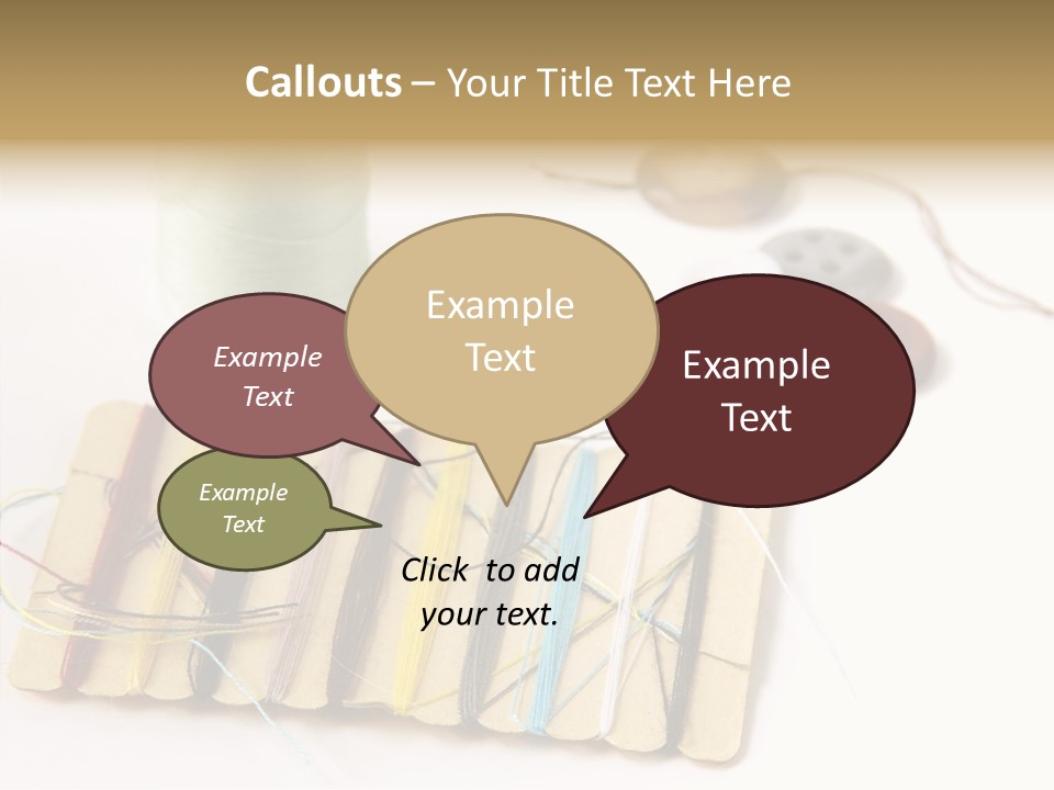 Detail Thin Colorful PowerPoint Template